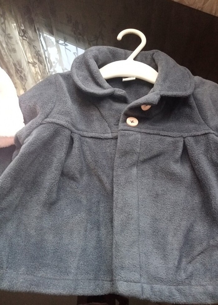 LCW 2 adet kız çocuk peluş mont  - Görsel 4