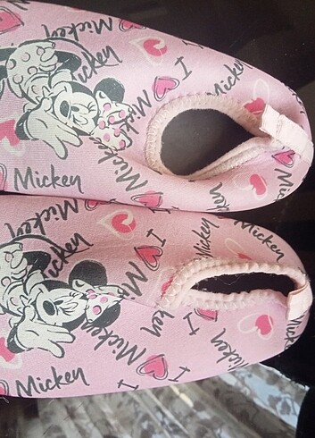 3 adet Disney peluş kiz çocuk ev botu - Görsel 7