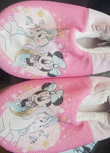 3 adet Disney peluş kiz çocuk ev botu - Görsel 8