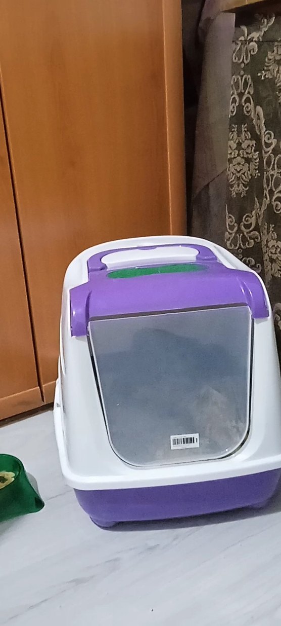 Kedi tuvaleti  Kapalı Tuvalet Kutusu - Görsel 3