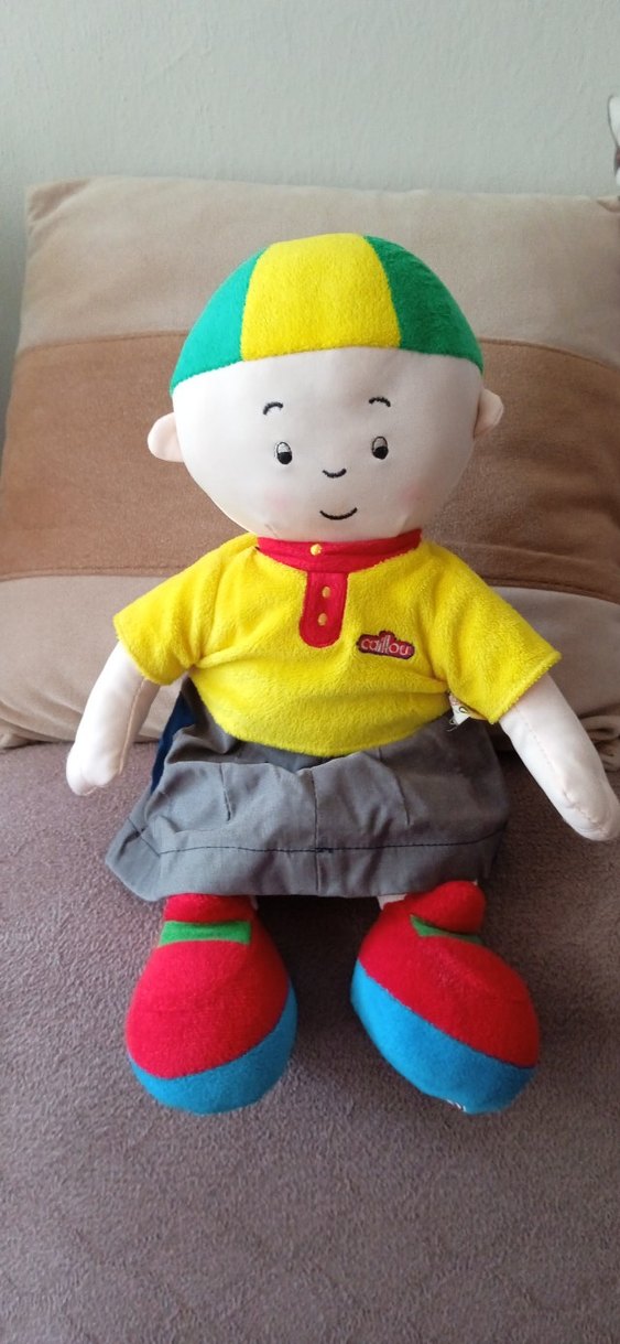 Caillou Sarı Renkli Peluş Oyuncak - Görsel 3
