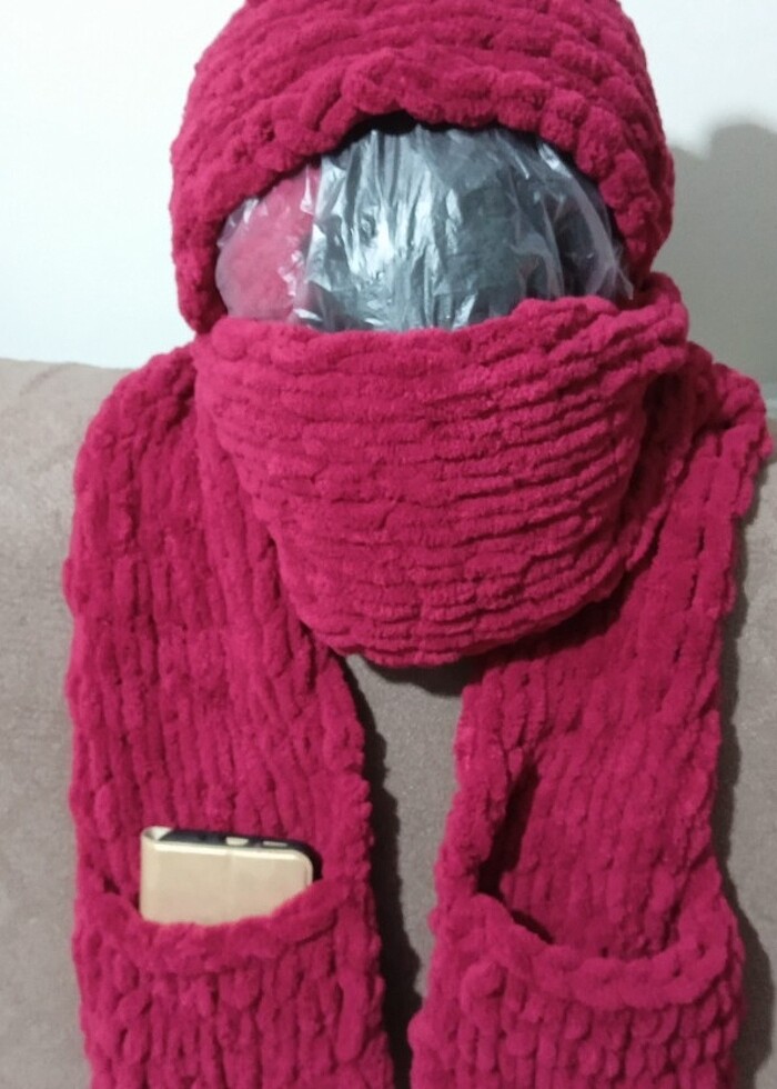 Şal şapkalı - Görsel 3