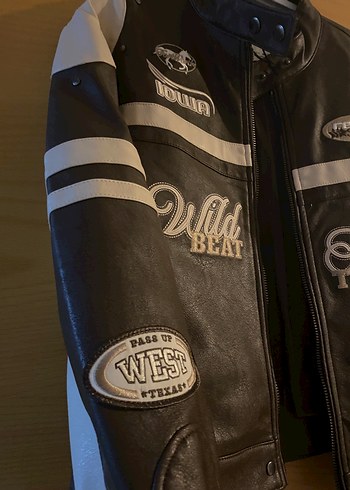 Bershka Bershka Deri Biker Ceket