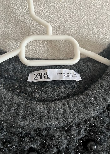 Zara kazak siyah boncuklu - Görsel 3