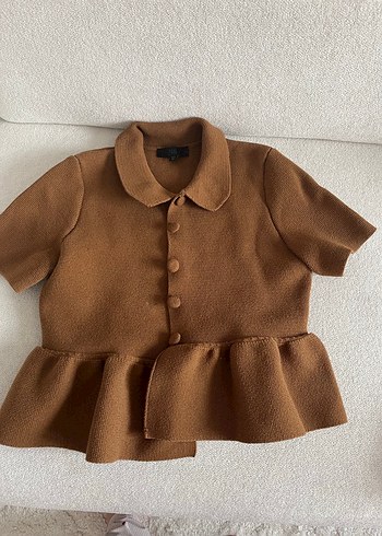 Kahverengi Kısa Kollu - Görsel 3