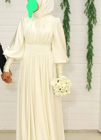 Diğer Nikah nişan gelinlik kırık beyaz