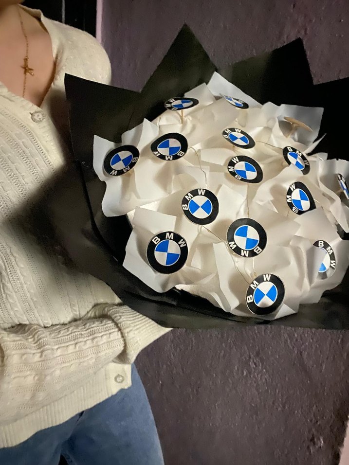 BMW Logolu ledli buket  - Görsel 2