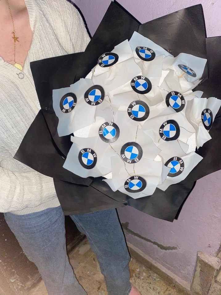 BMW Logolu ledli buket  - Görsel 3