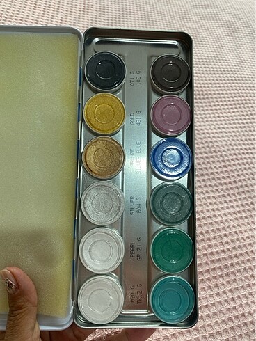 Kryolan Kryolan Aqua far paleti