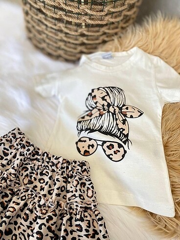 Zara Leopar etekli takım