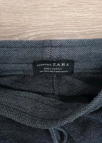 Gri Beli Bağcıklı erkek Eşofman Altı - Görsel 4