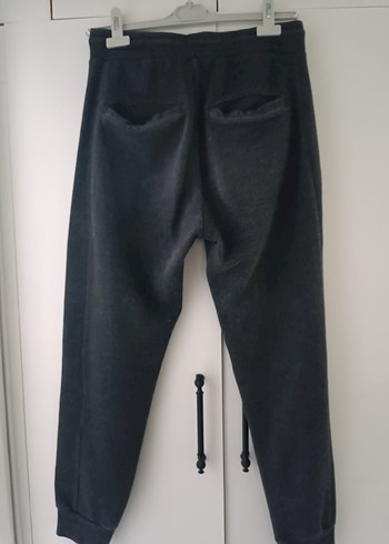 Gri Beli Bağcıklı erkek Eşofman Altı - Görsel 3