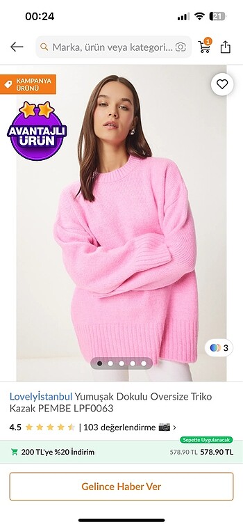 Pembe kazak