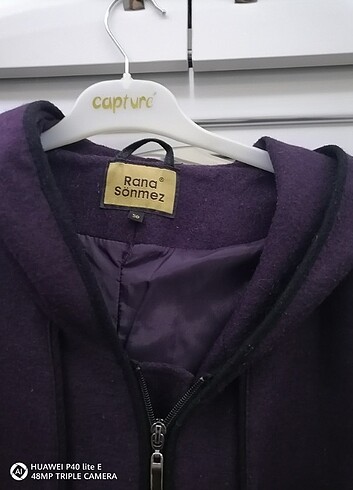 50 Beden bordo Renk Keçe kaban