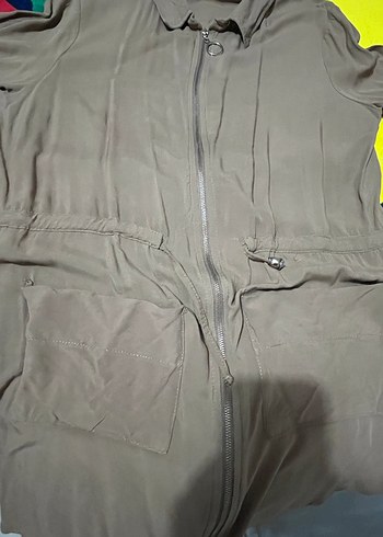 Zara Kadın Bej Uzun Ceket