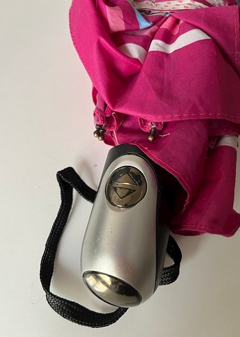 Piliseli Pembe Kadın Şemsiye - Görsel 2