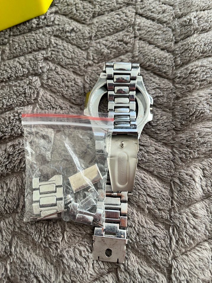 Gri Erkek Saat Kordonu - Görsel 2