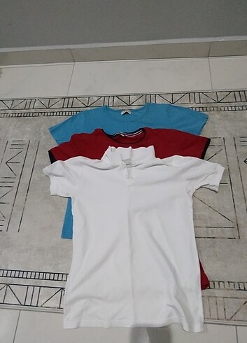 3 adet erkek çocuk t-shirt u.