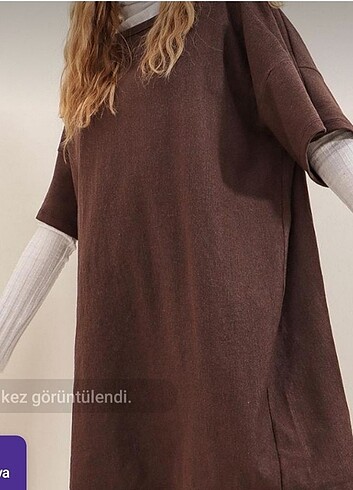 universal Beden Bisiklet yaka, yarım kol, elbise