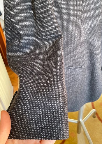 Gri Erkek Ofis Takım Elbise Ceketi - Görsel 2