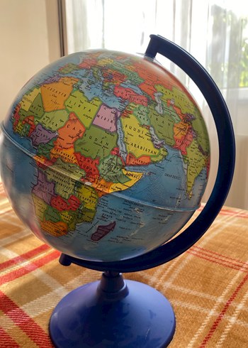 Mavi Eğitim Küresi Oyuncak - Görsel 2