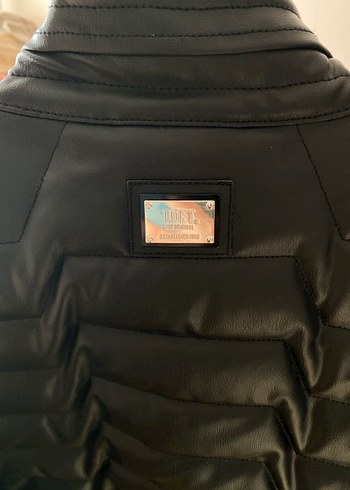 Siyah Deri Fermuarlı Erkek Biker Ceket - Görsel 7