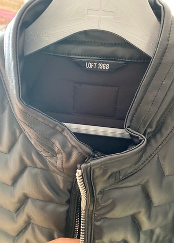 Siyah Deri Fermuarlı Erkek Biker Ceket - Görsel 3