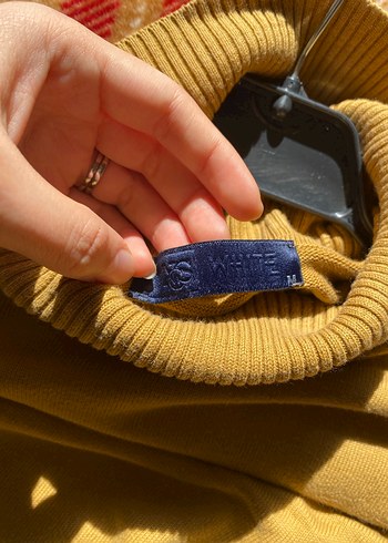 Kahverengi Erkek Boğazlı Triko Kazak - Görsel 3