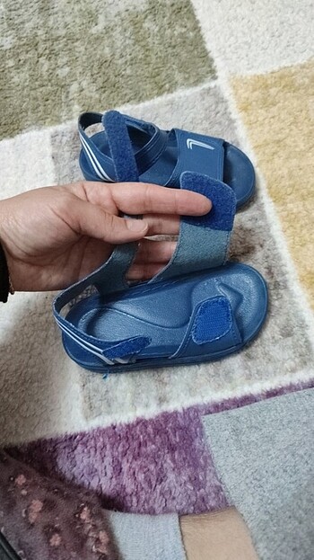 22 Beden mavi Renk Vicco marka erkek çocuk sandalet 22 numara 