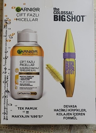 Garnier ve maybelline