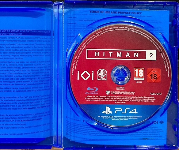  Beden HITMAN 2 Ps4 Oyun