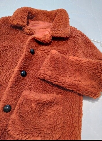Zara Peluş polar mont hırka ceket