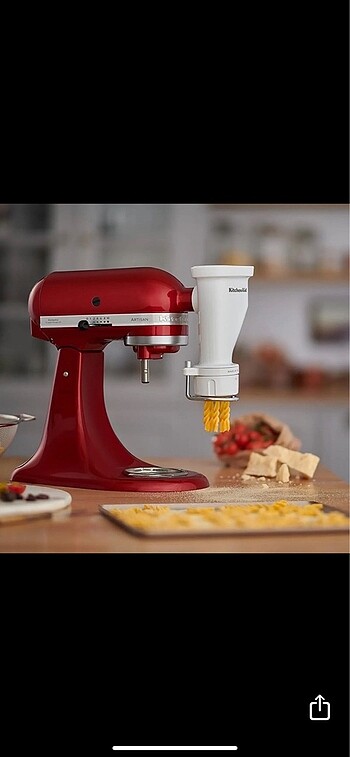 Kitchenaid makarna aparatı
