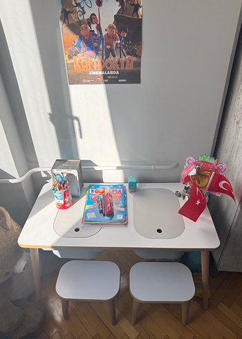 Beden Çalışma masası montessori