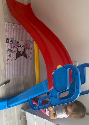 Dolly Baby Renkli Kırmızı kaydırak