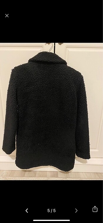 xs Beden siyah Renk Peluş mont