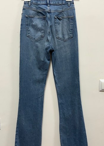 Mavi Kadın Normal Kesim Midi Denim Jean - Görsel 2