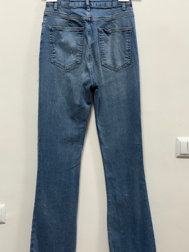 Mavi Kadın Normal Kesim Midi Denim Jean - Görsel 2