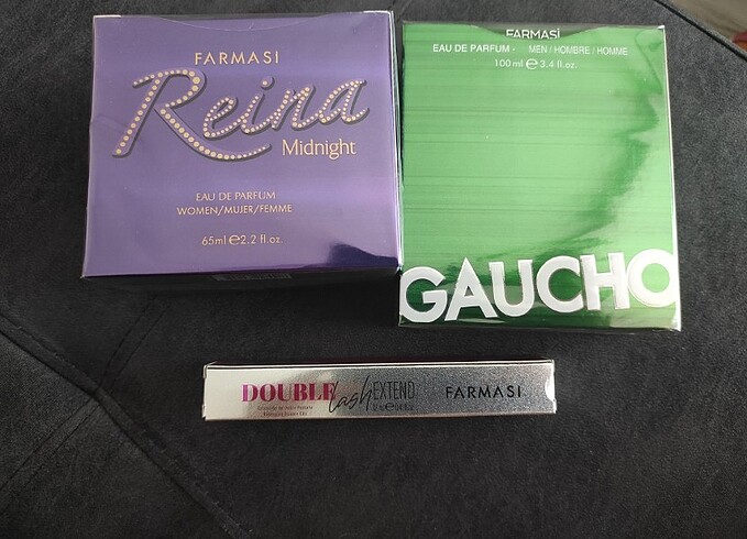 Farmasi Reina parfüm gaucho parfüm double maskara