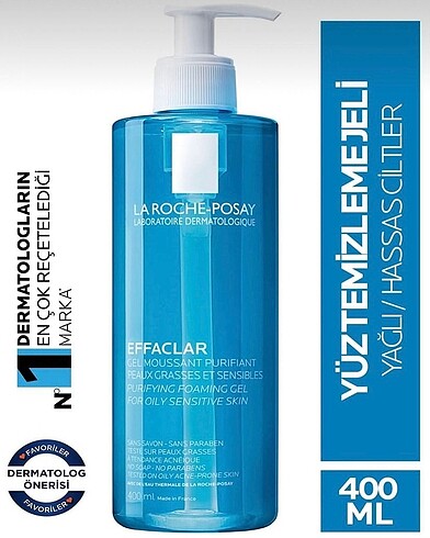 La Roche posay yüz yıkama jeli