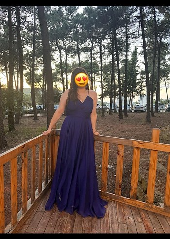 BÜYÜK BEDEN KORSE DETAYLI ABİYE - Görsel 2