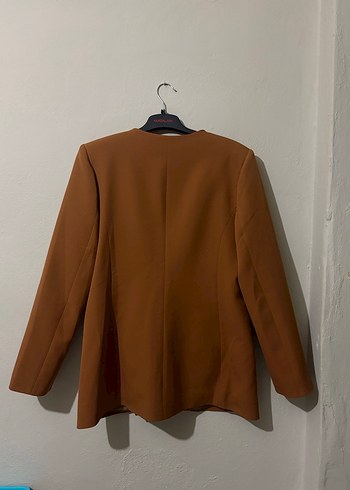 Kadın Düğmeli Blazer Ceket - Görsel 3