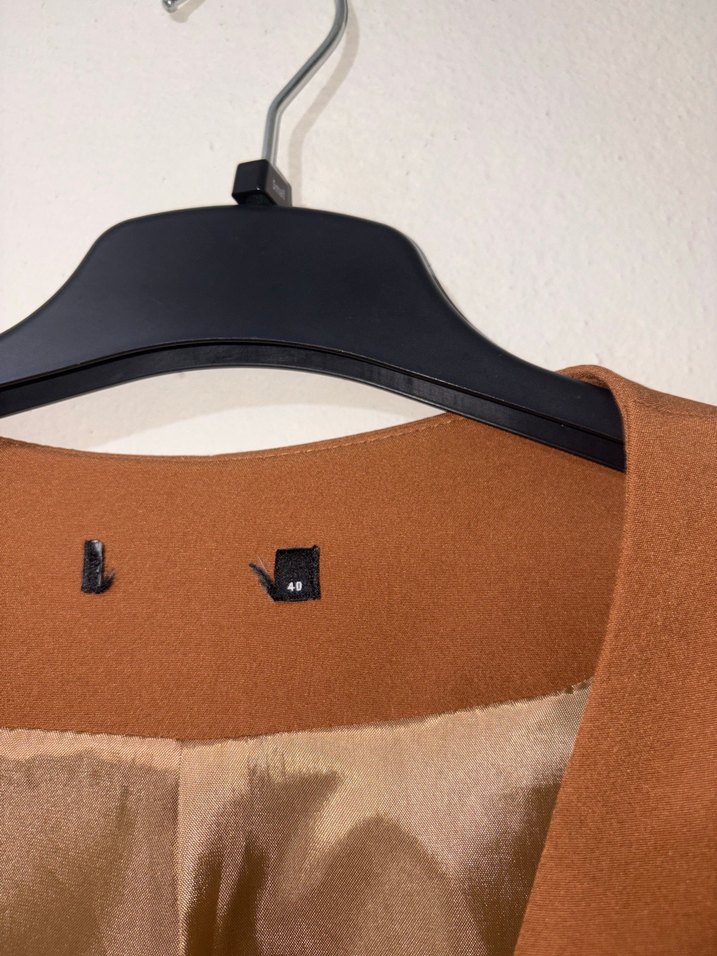 Kadın Düğmeli Blazer Ceket - Görsel 2