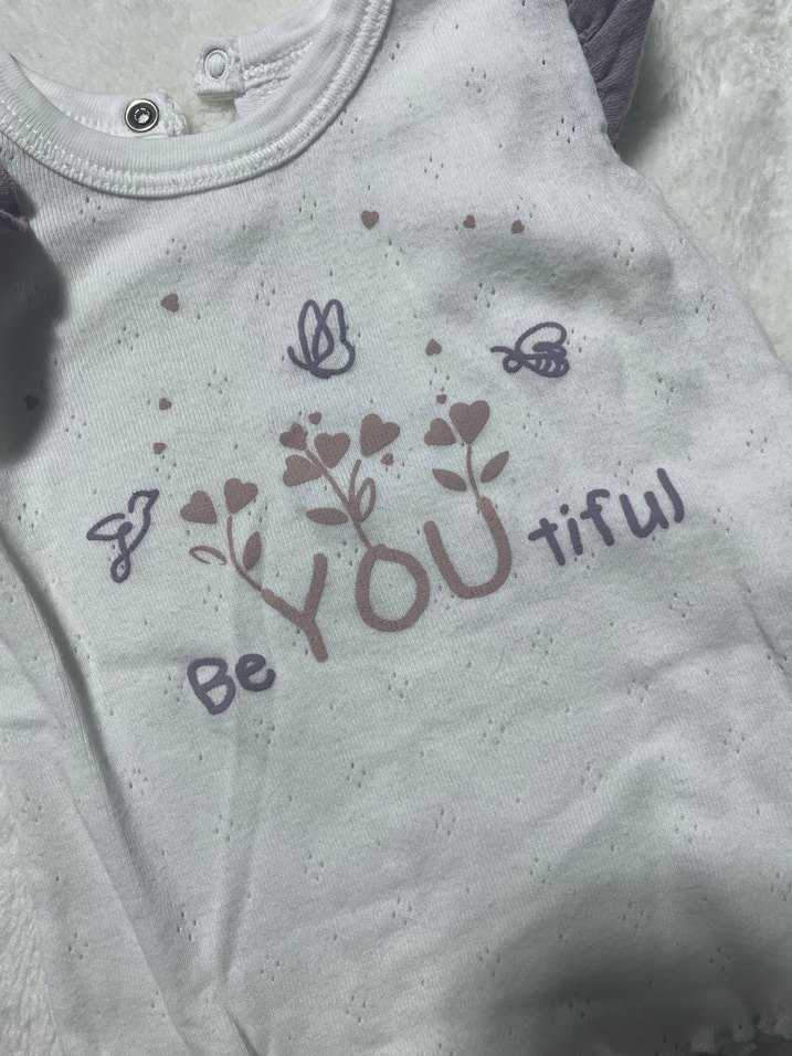 Kısa Kollu Örgü Bebek Kız Takımı - Görsel 3