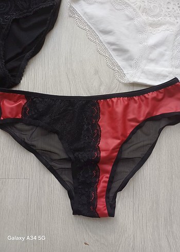 Kadın Mini Goth Külot Seti - Görsel 4