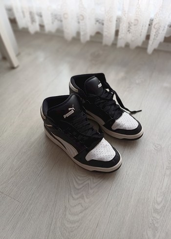 Puma Beyaz siyah erkek Spor Ayakkabı - Görsel 3