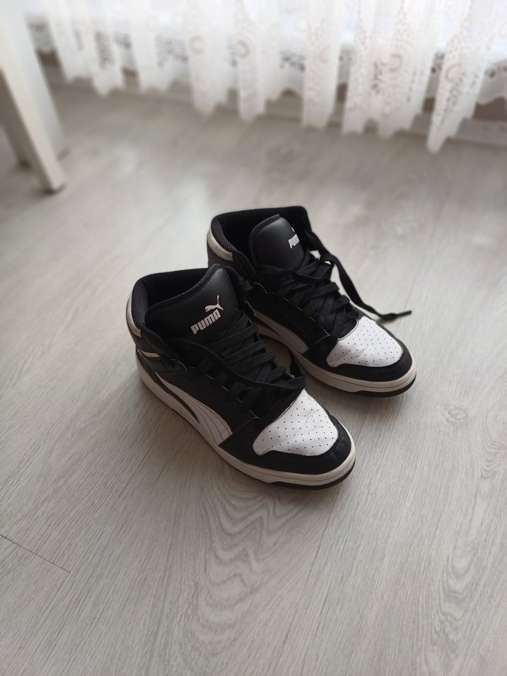 Puma Beyaz siyah erkek Spor Ayakkabı - Görsel 3