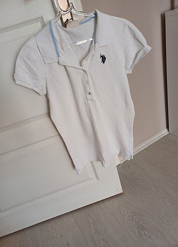 U.S Polo Assn. Polo beyaz tşört kadın