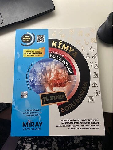 Miray 11.sınıf kimya soru bankası