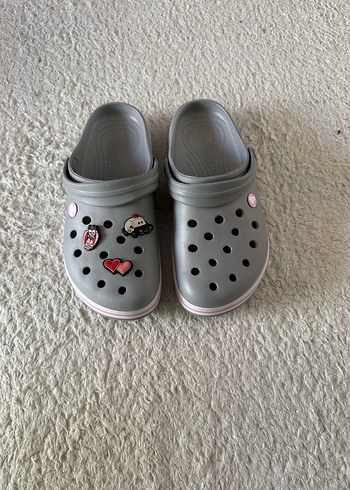 40 Beden Crocs Crocband Clog Terlik - Silver
